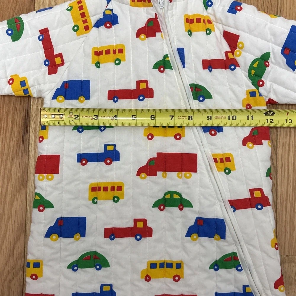 Vintage Baby Bunting Snowsuit - Cars And Trucks‎